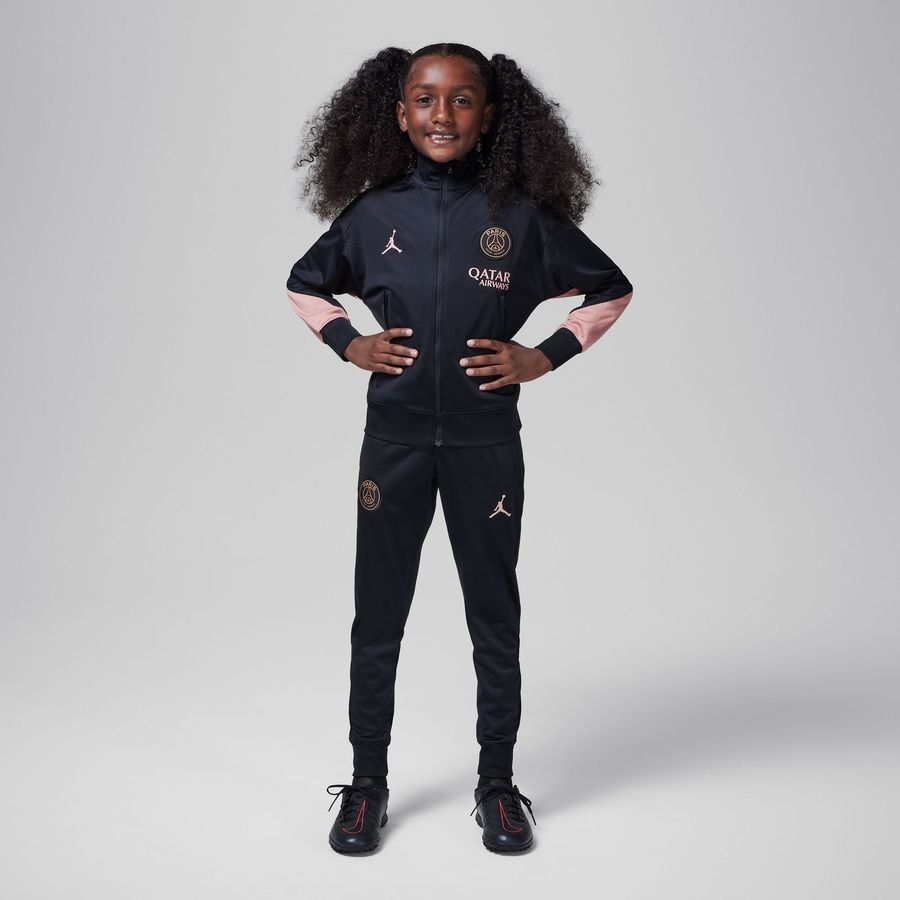 Paris Saint-Germain Survêtement Dri-FIT Strike 3ème - Noir/Rose Enfant