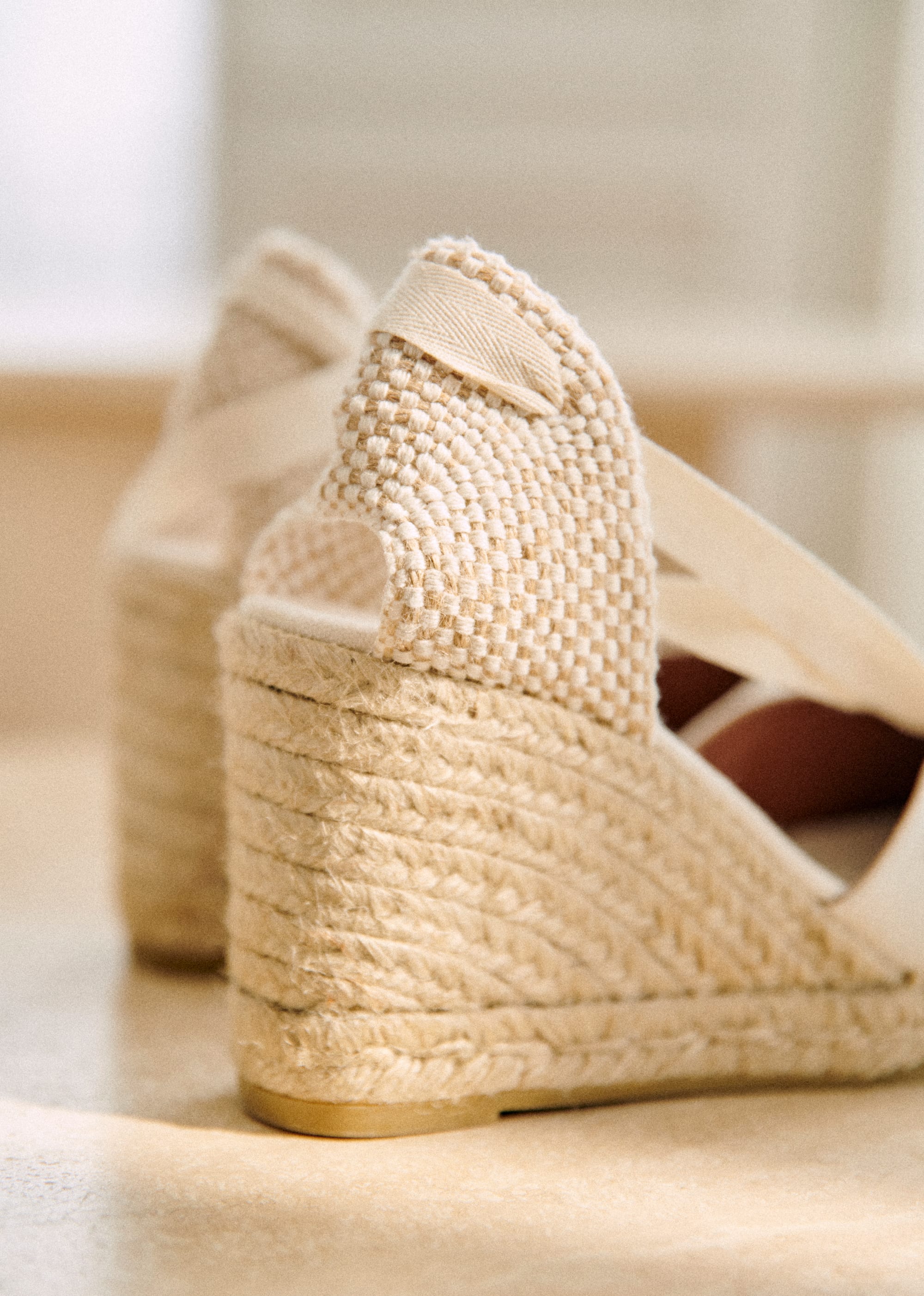 Espadrilles Diane - Ecru Toile - SOULIERS/SOULIERS Sabots & Espadrilles 5906267