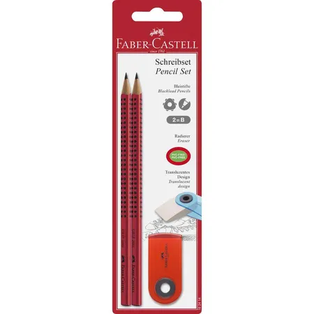 Faber-Castell Bleistift-Set Mini Sleeve, sortiert
