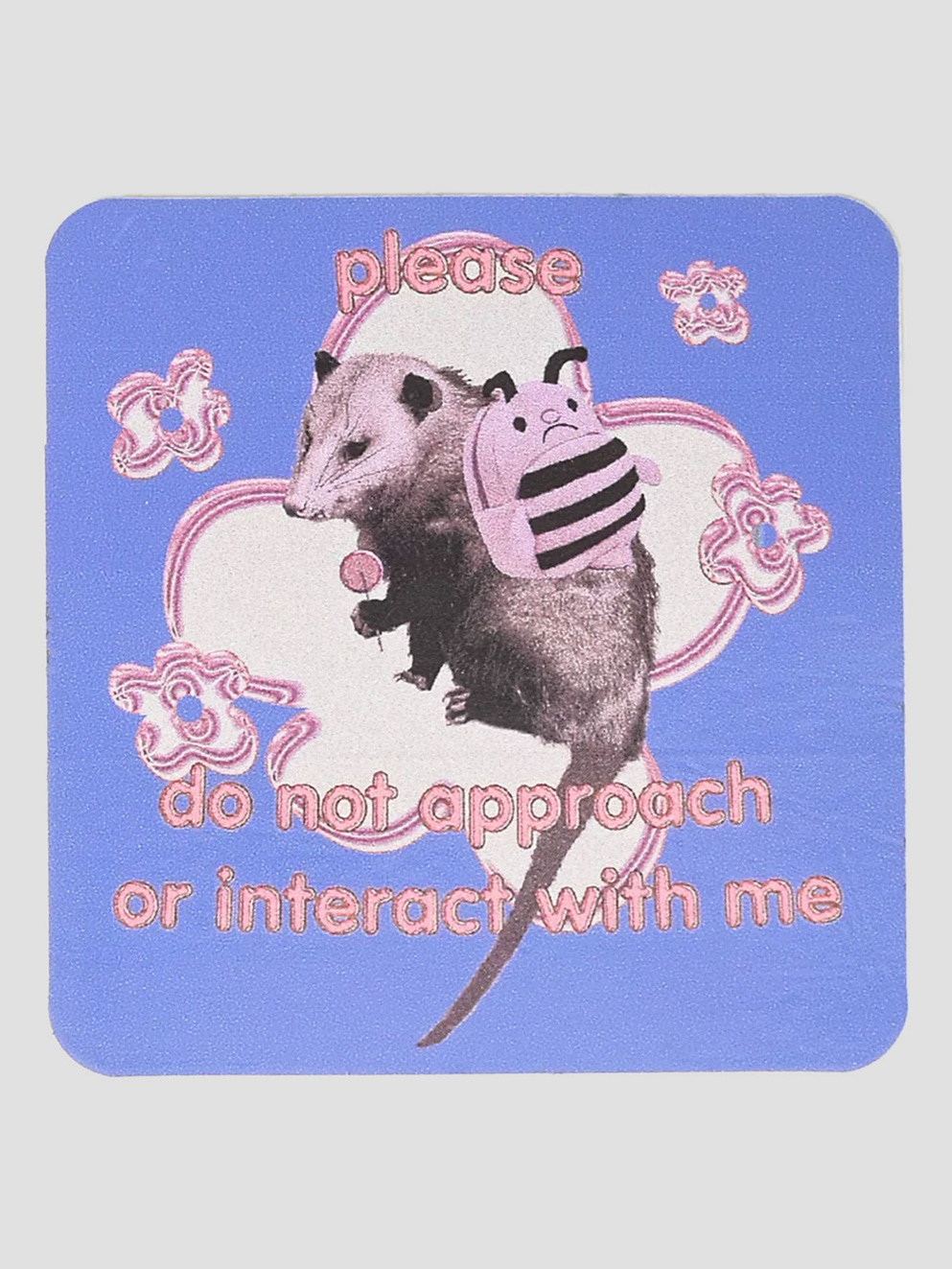 Dogecore Do Not Approach Me Sticker assorted
