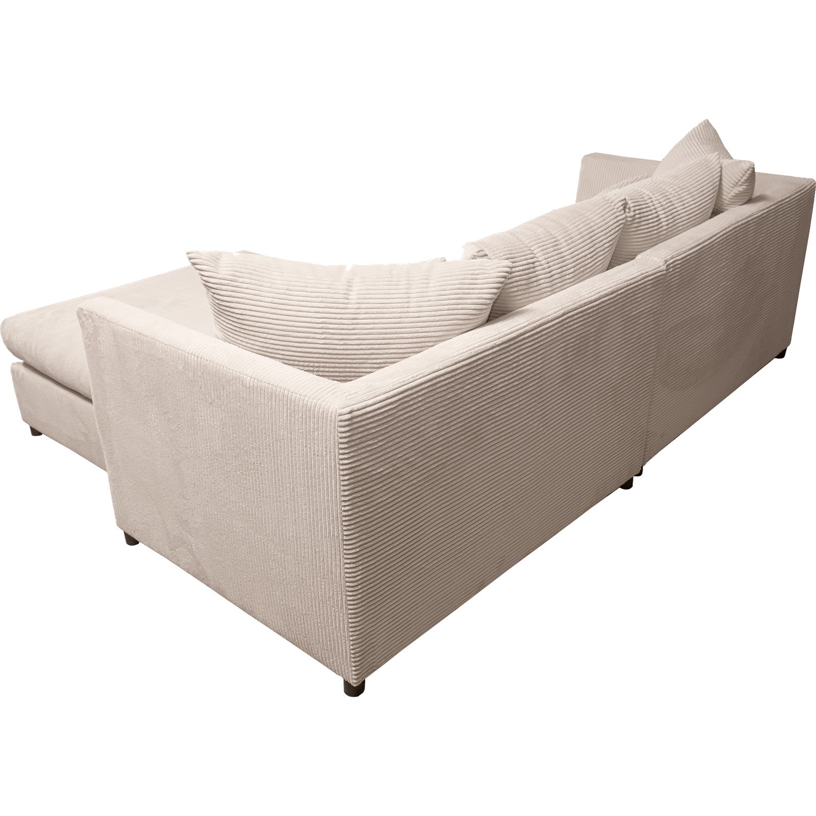 Ecksofa Kia Cordstoff beige