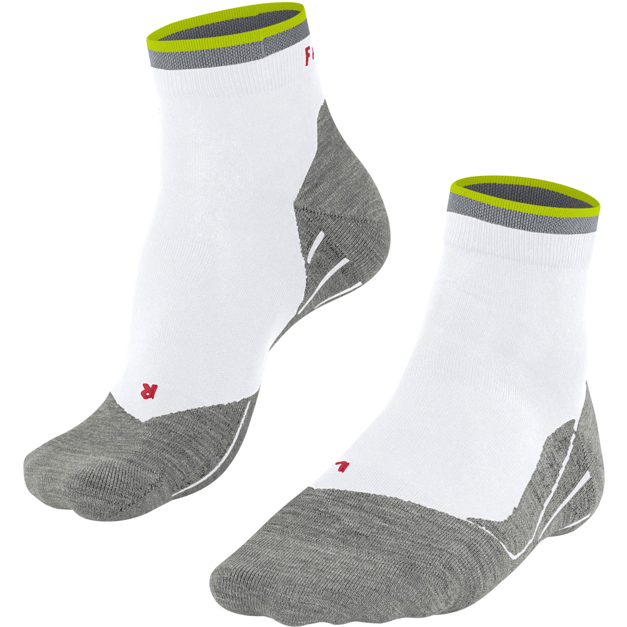 Falke RU4 Endurance Short Reflect Laufsocken Herren weiß