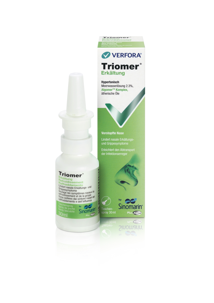TRIOMER Erkältung by Sinomarin Pocket Spray<br>30 ml, Nasenspray, Lösung, Pocket Spray