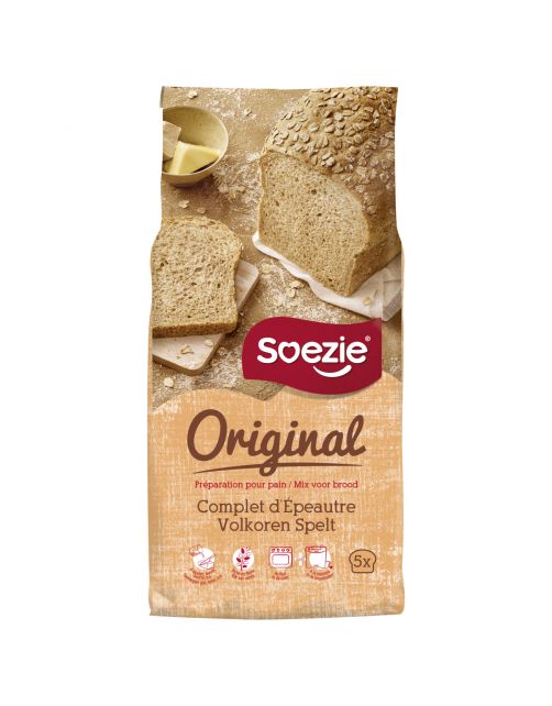 Soezie Original Volkoren Speltbrood - Bakproducten - 2.5 kg