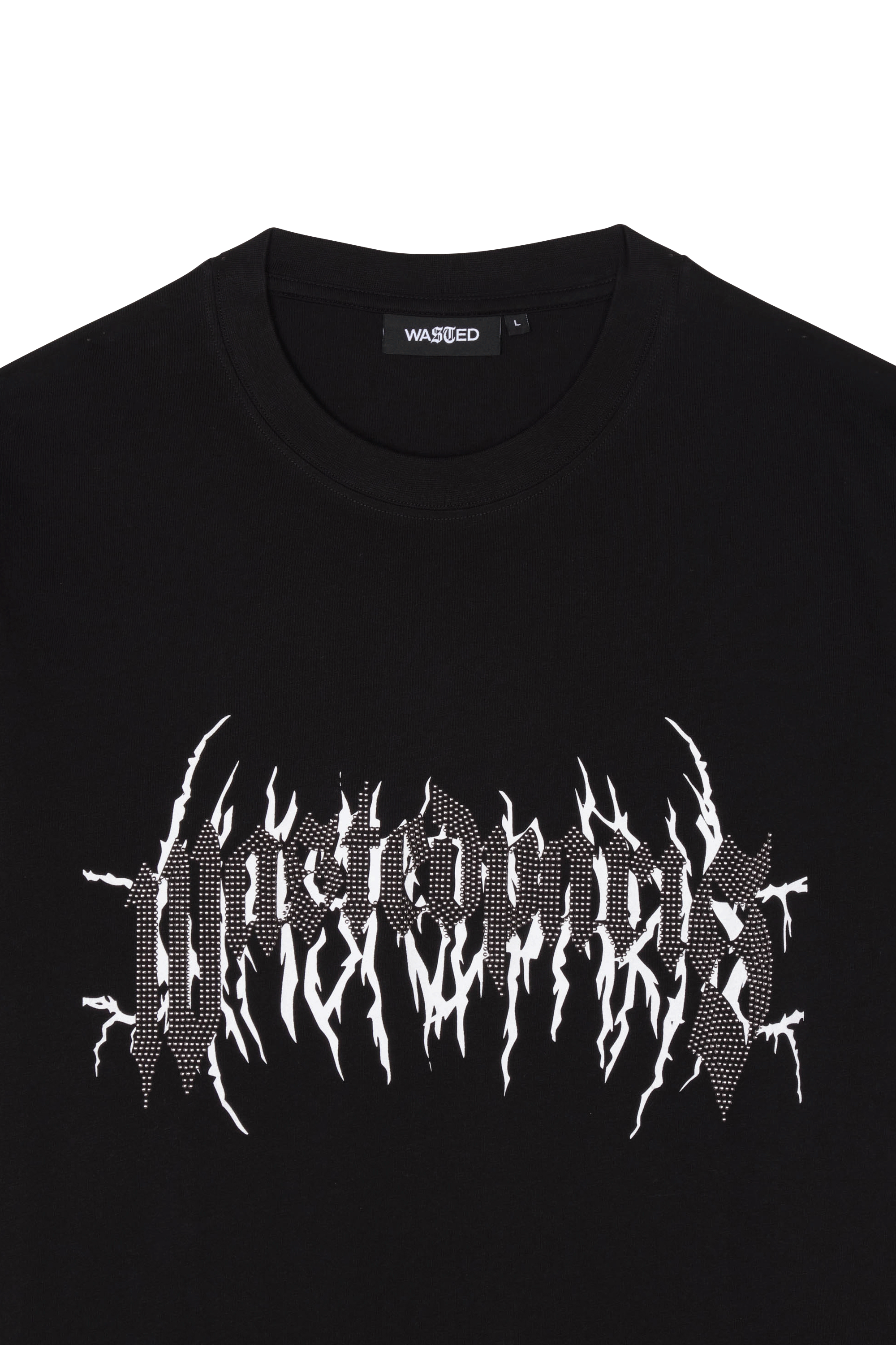 WASTED T-shirt Noir