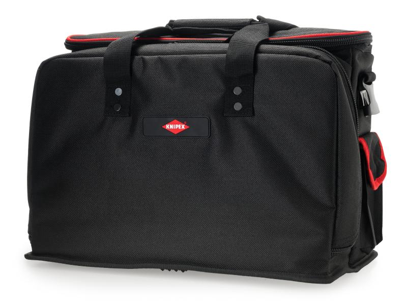 Knipex Werkzeugtasche Servictechniker leer Aus strapazierfähigem Polyester-Gewebe
