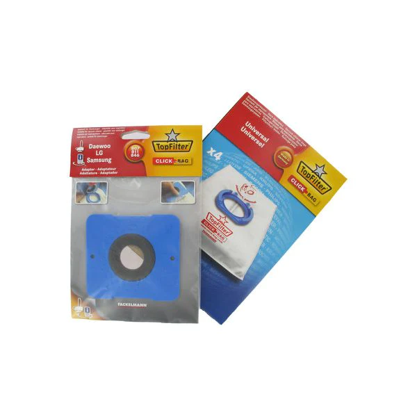 Adaptateur Click Bag pour aspirateurs AEG 480 et Samsung 807/811/846 T