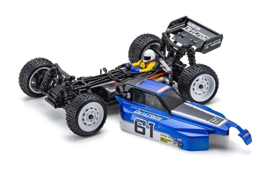 Buggy Lazer ZX-5 SB Dirt Cross 4WD Bausatz, 1:10<br>RC Buggy Bausatz mit Mittelmotor-Allradantrieb (4x4)
