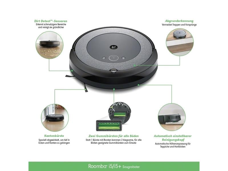 iRobot Saugroboter Roomba i5 Roboterstaubsauger