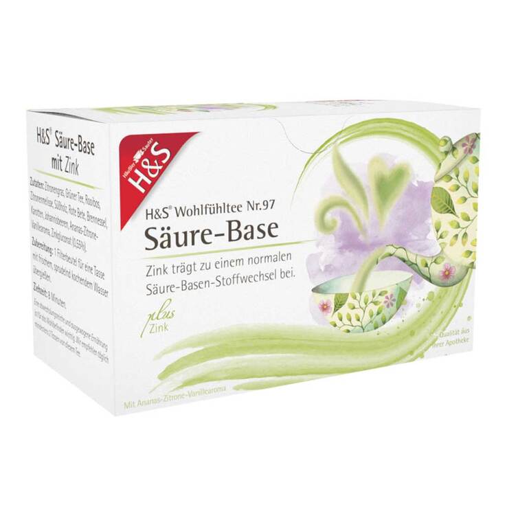 H&S Säure-Base mit Zink Filterbeutel, 20X2.0 g