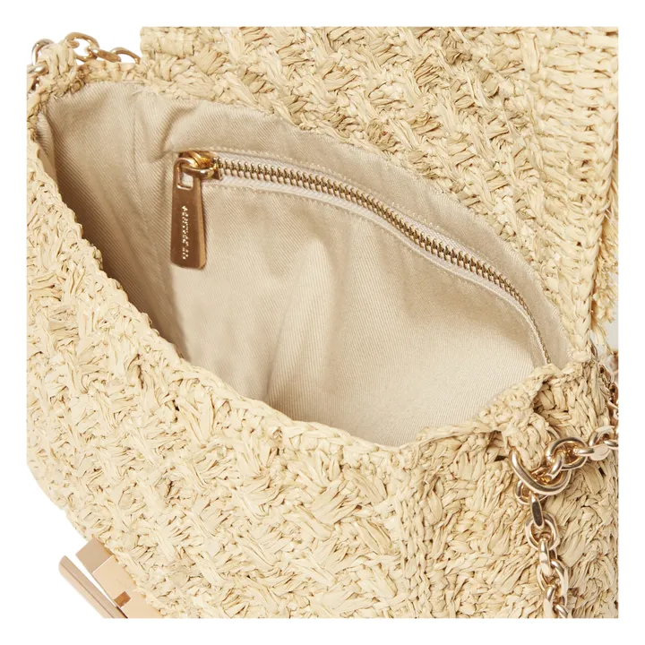 Vanessa Bruno Sac Moon Raphia | Naturel