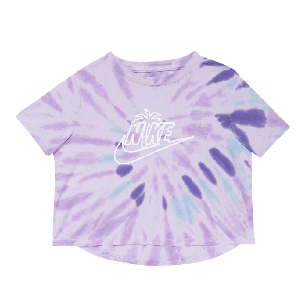 Nike T-shirt Violet/Bleu Fille Nike Spring Break Crop