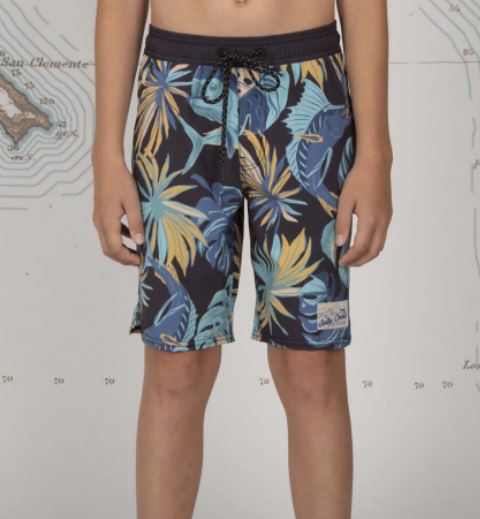 Salty Crew Island Days Boys Elastic Black