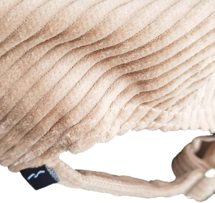 Klitmøller Rig Wear Dad Corduroy Wave Kasket Beige