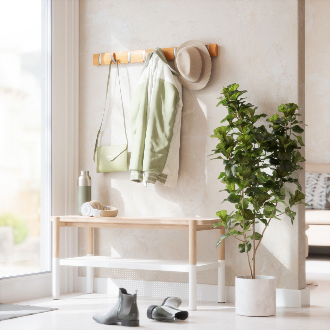 Umbra Wandgarderobe FLIP