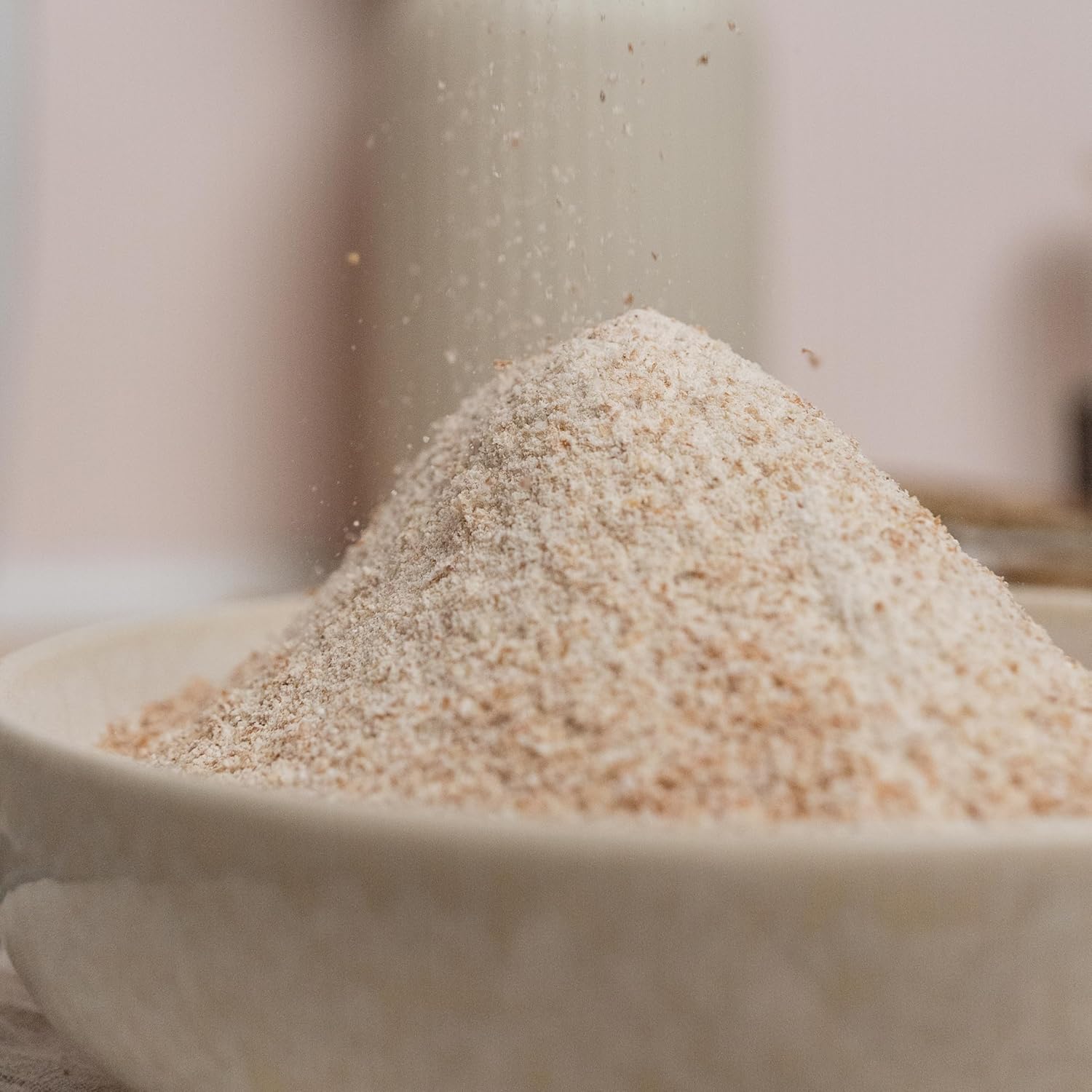 Wundermix - WunderCentix® Achse + Getreidemühlenaufsatz für Thermomix TM6 TM5 • frisches Mehl, Gewürze & Schrot mahlen • Mahlgrad einstellbar • Getreidemühle für Zuhause