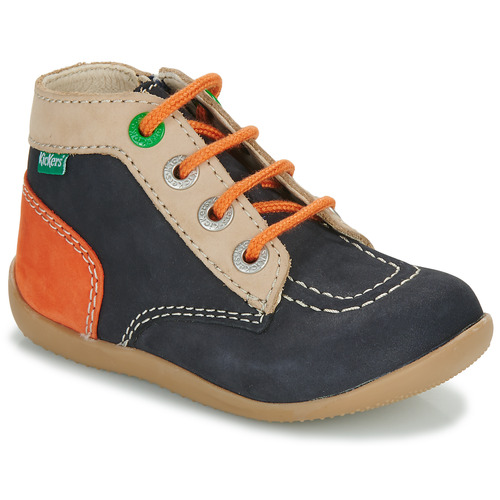 Kickers - BONZIP-2 - Marine / Beige / Orange