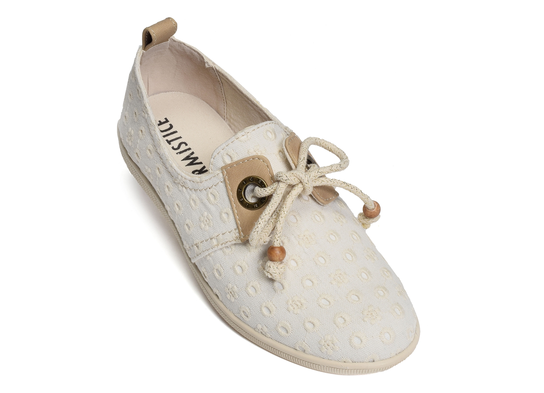 Stone one canvas blanc