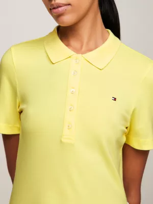 Polo Slim Piqué da Coleção 1985