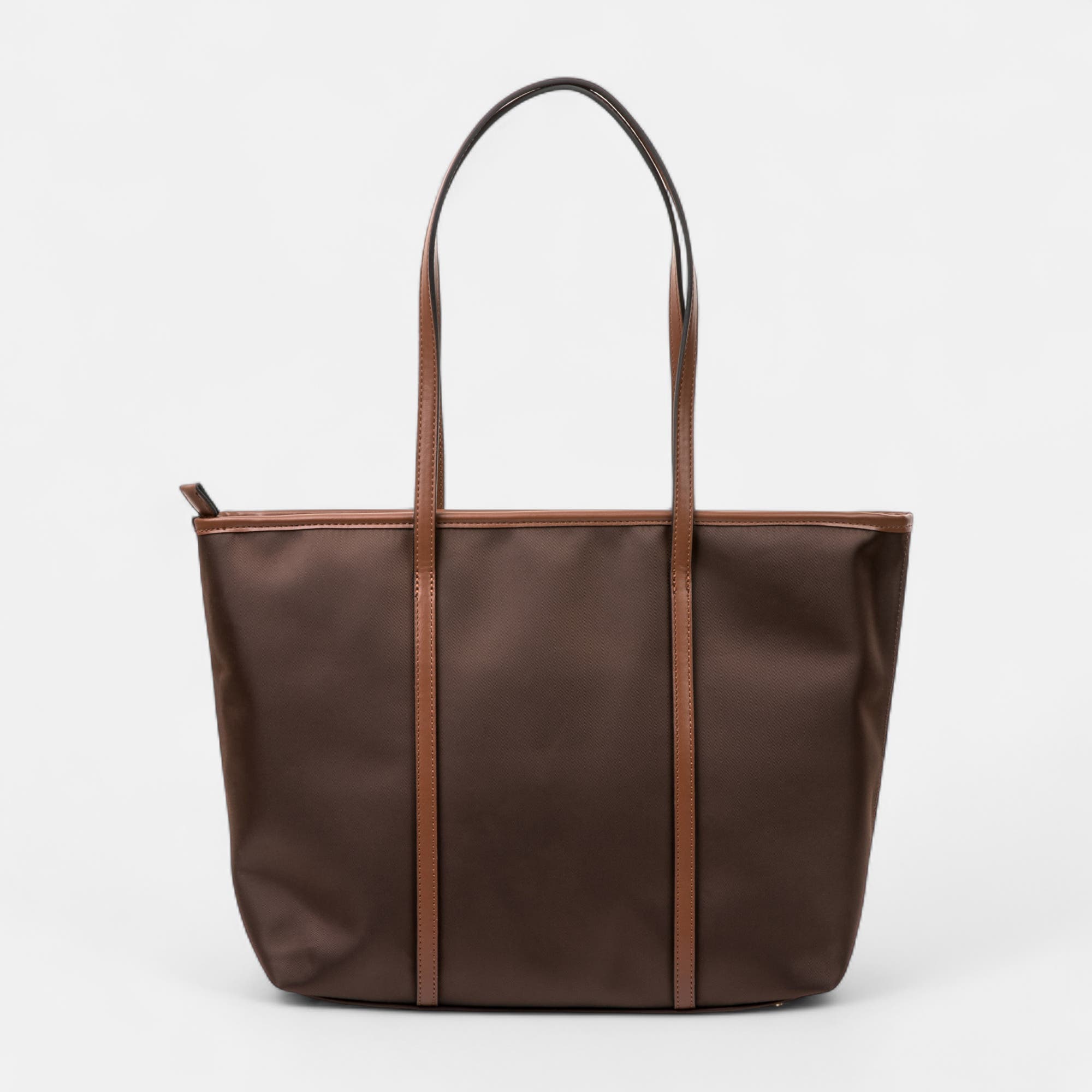Sac de shopping marron