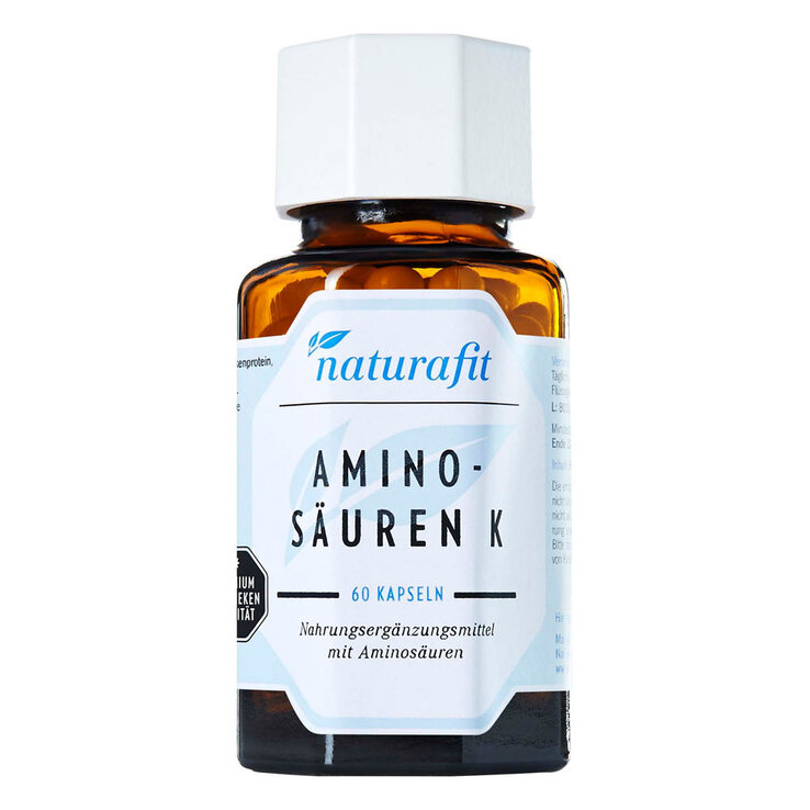 Naturafit Aminosäuren K Kapseln, 60 St
