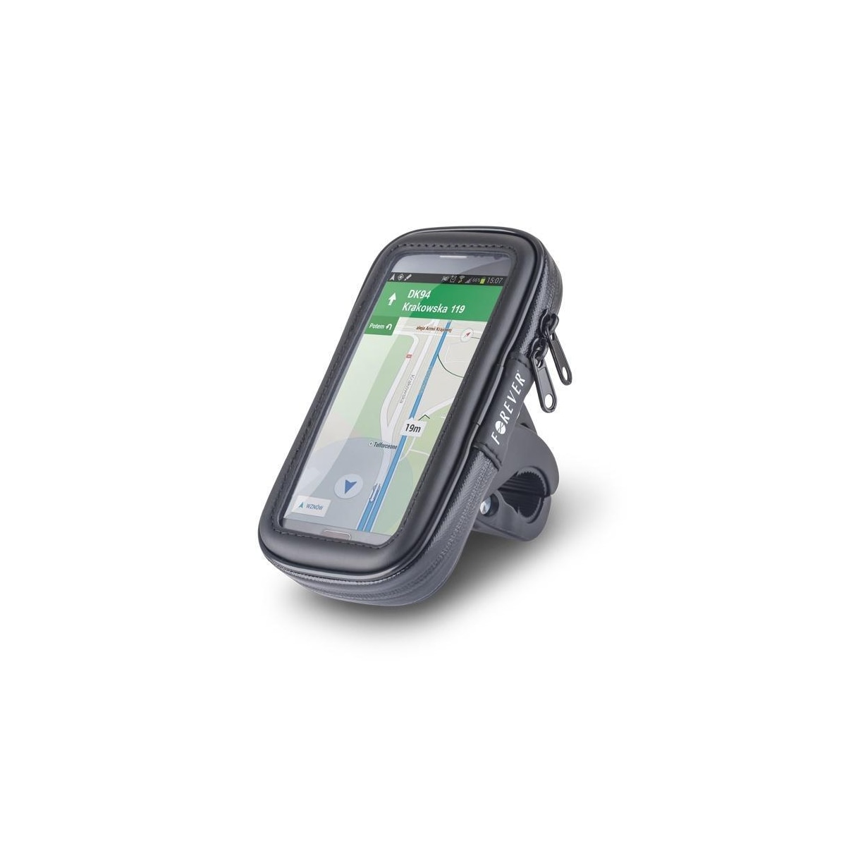 Forever BH-100XL, sykkelholder for mobiltelefon og GPS (5,7