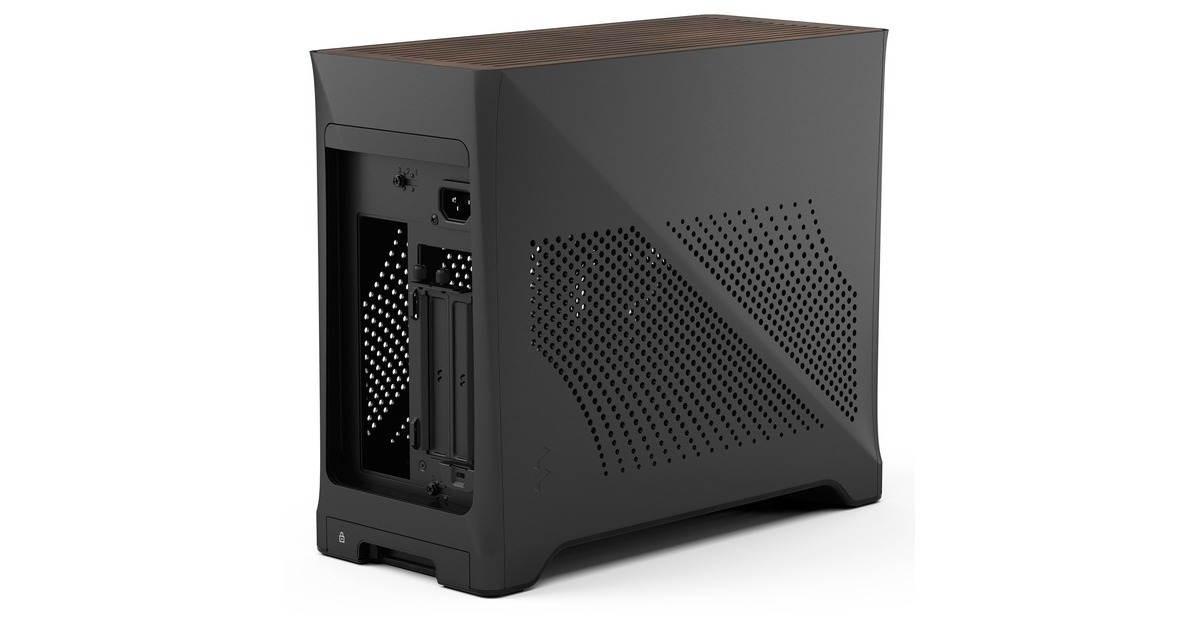 Fractal DesignEra 2 Charcoal mini tower behuizing  (Donkergrijs | 2x USB-A | 1x USB-C)