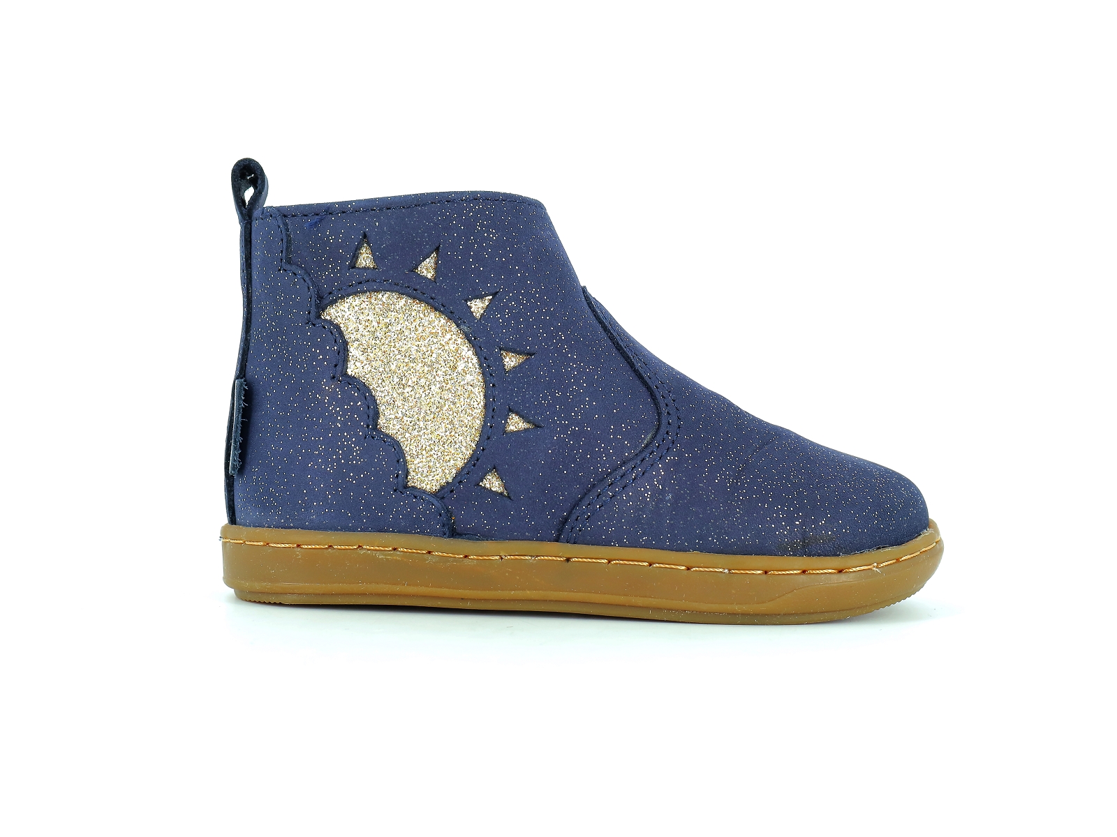 Shoopom-BOUBA AM-PM Cuir Marine