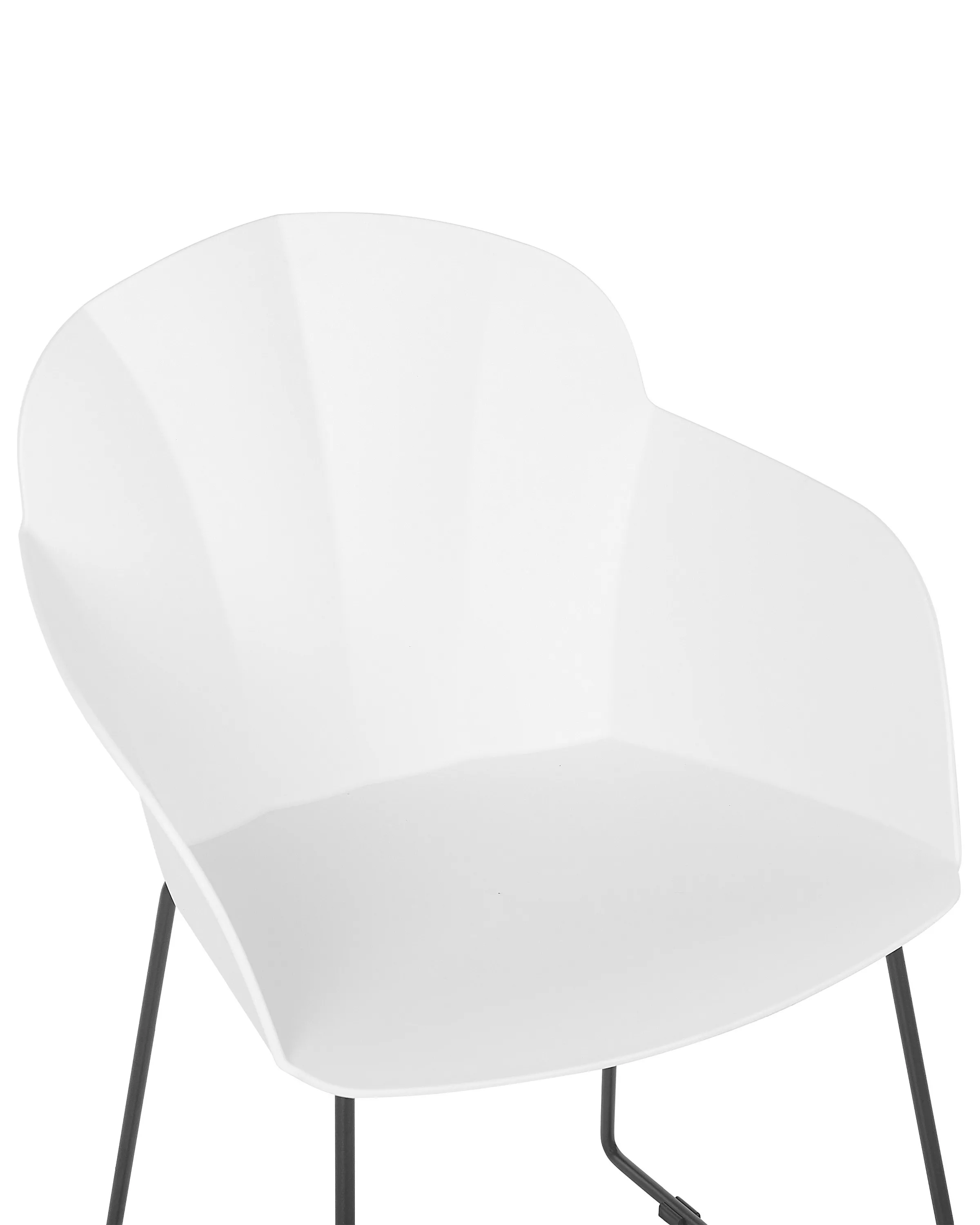 Set van 2 eetkamerstoelen SYLVA Wit