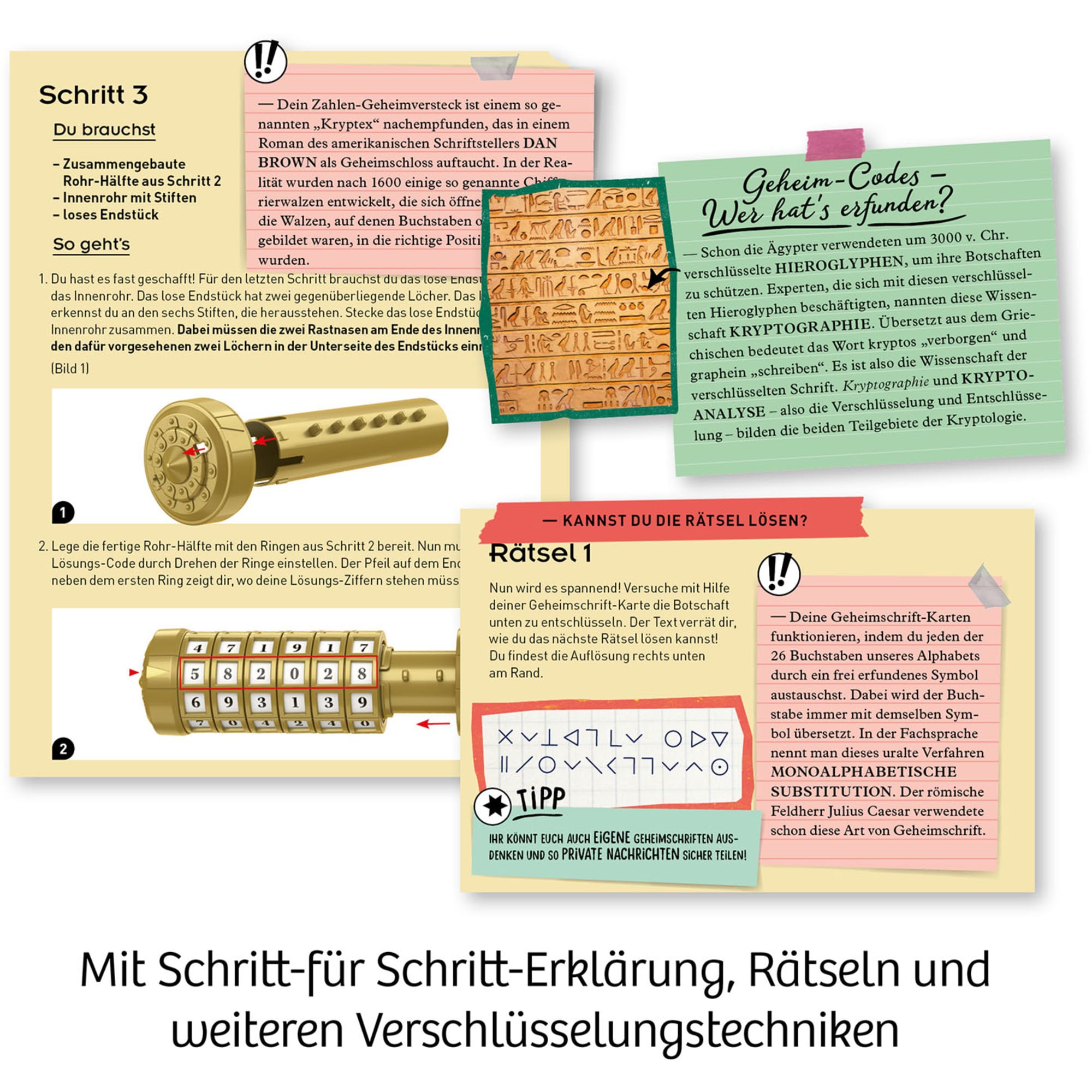 Kosmos Detektiv-Sets Geheim-Codes
