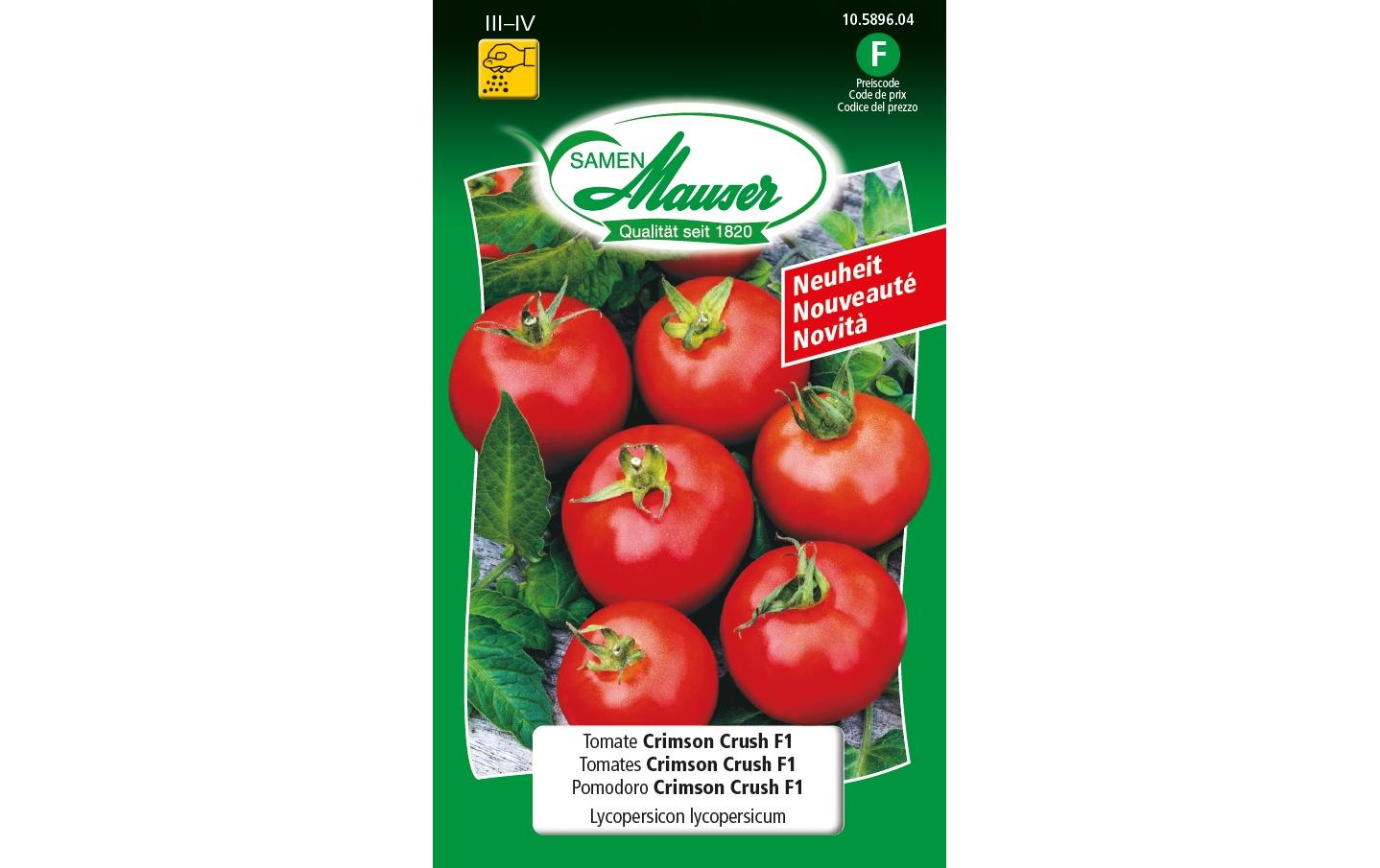 Samen Tomate Crimson Crush F1Gemüsesamen