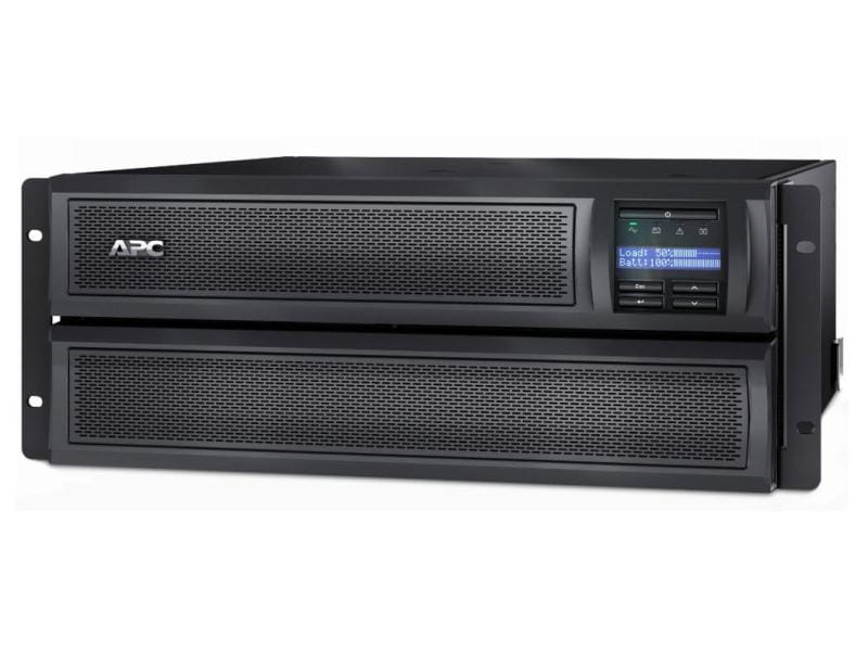 APC USV SMX3000HVNC 3000 VA / 2700 W Smart-UPS X 3000 VA, Rack/Tower LCD, 200–240 V, mit Netzwerkkarte