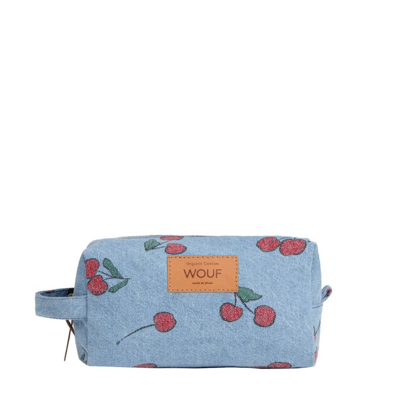 Trousse de toilette 21 cm coton biologique Cindy