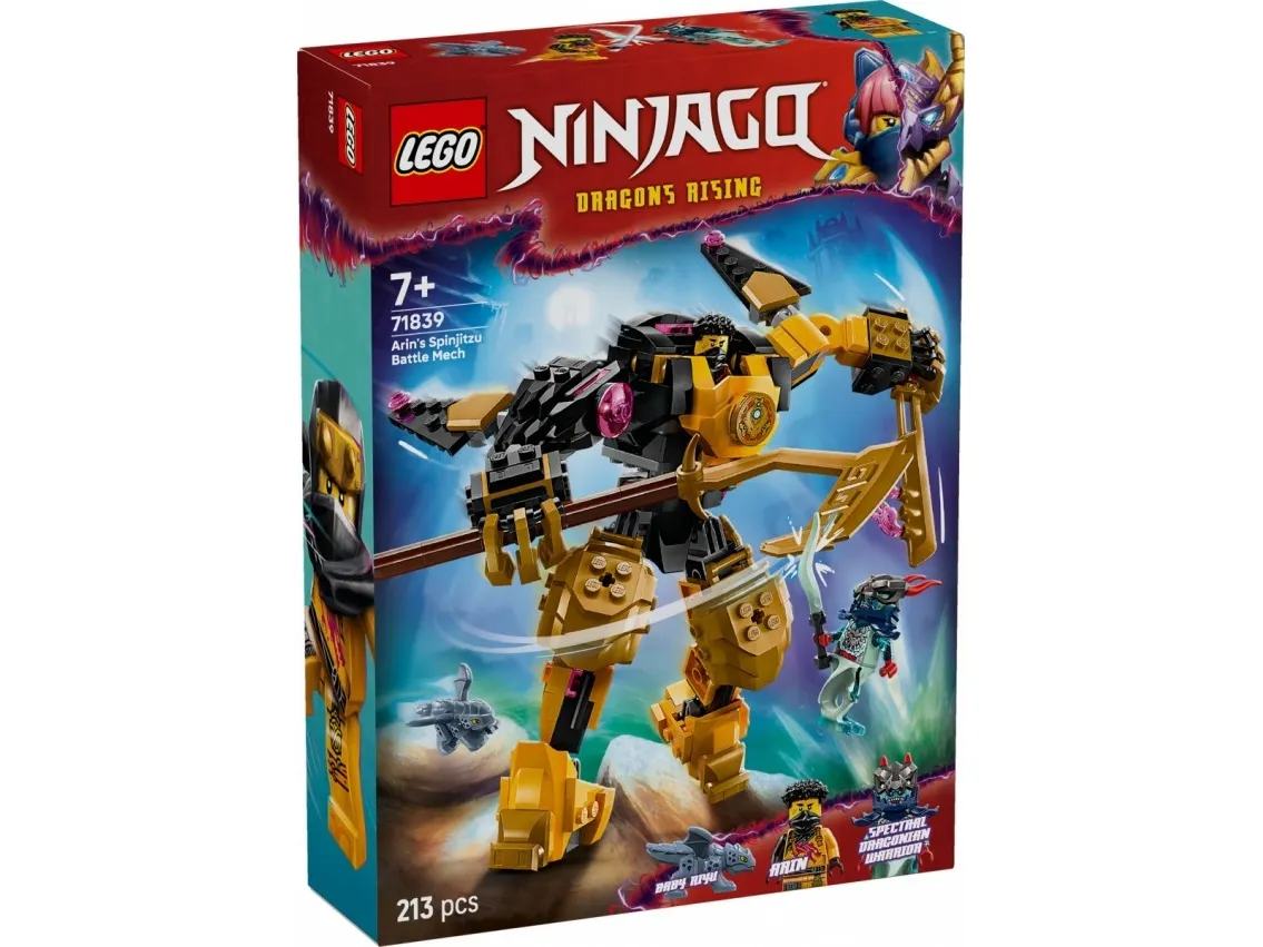LEGO Ninjago 71839 Arins Spinjitzu-kamprobot