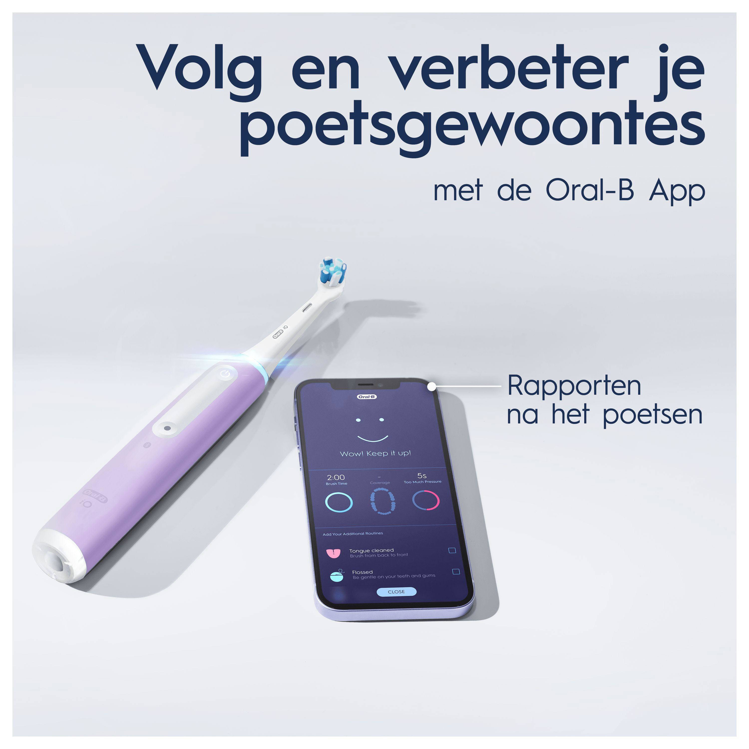 Oral-B IO 4N elektrische tandenborstel - Lavendel