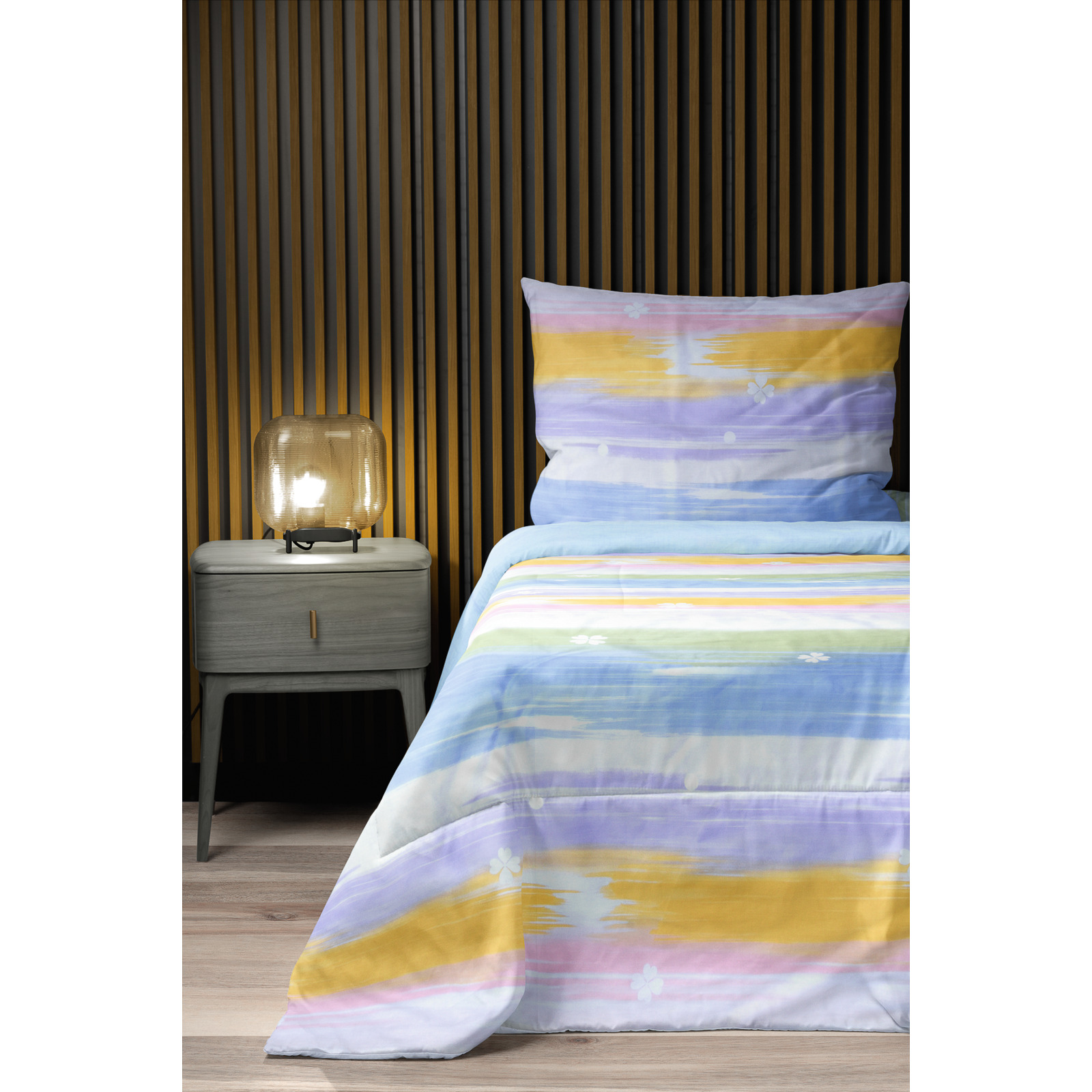 Bettwäsche Satin Regenbogen