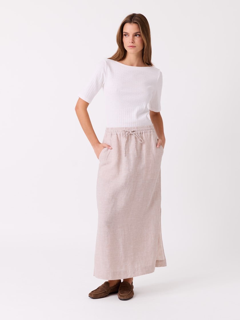 Vilma t-skjorte Bright White