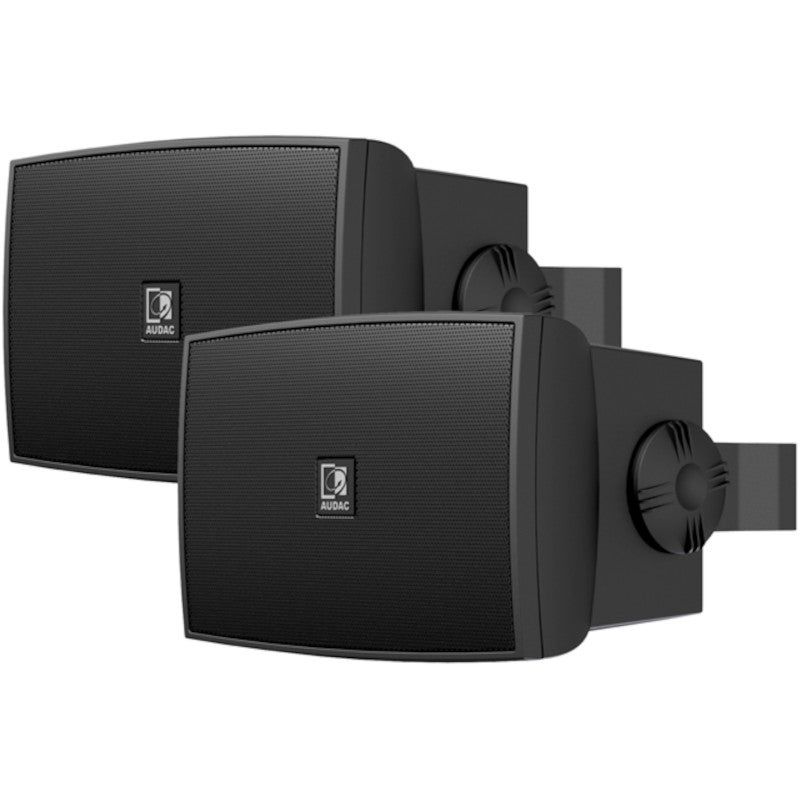 Audac WX302MK2/OB weersbestendige 3 inch speakers (zwart) (set van 2)