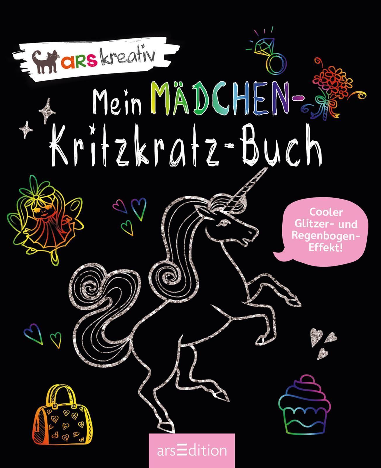 Mein Mädchen-Kritzkratz-Buch