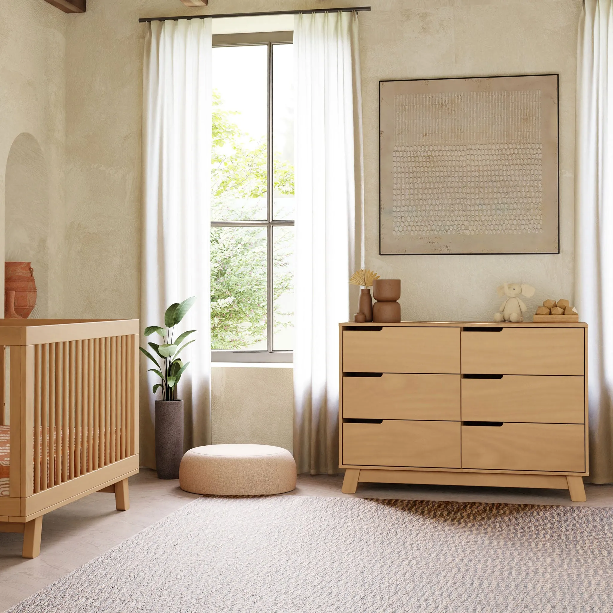 Babyletto Bureau 6 Tiroirs Hudson -Miel