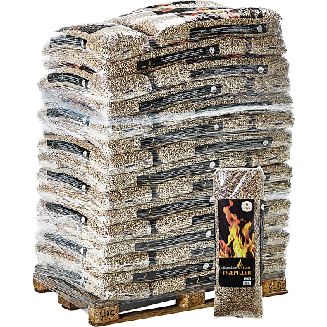 Premium Heat 6 mm træpiller - 1 palle