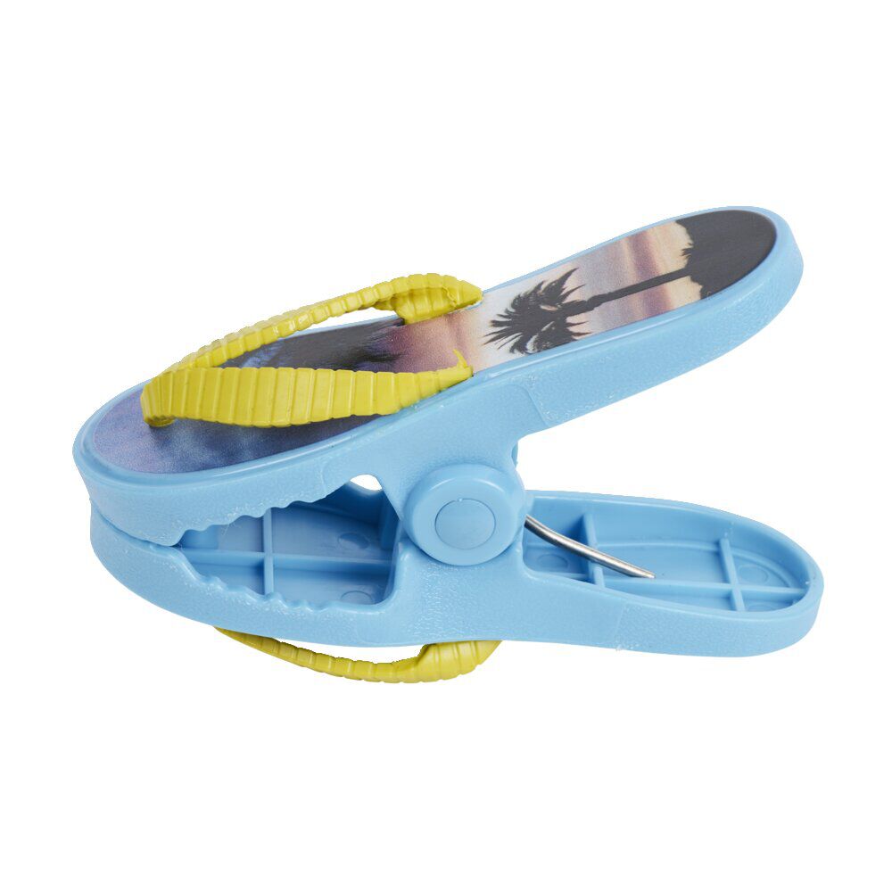 Lot de 2 clips serviette forme tong