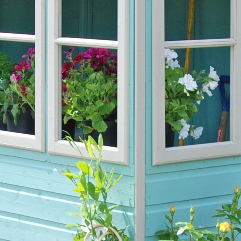 Desconto por tempo limitado: Casinha de jardim de madeira Sun Pent, 3m x 3m