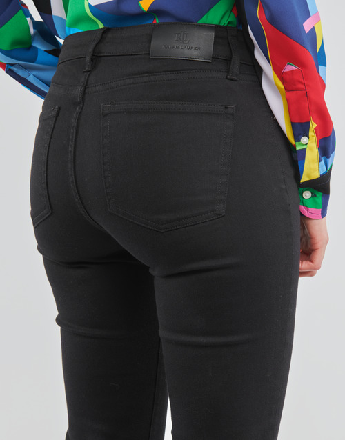 Lauren Ralph Lauren - MIDRISE STRT-5-POCKET-DENIM Negro