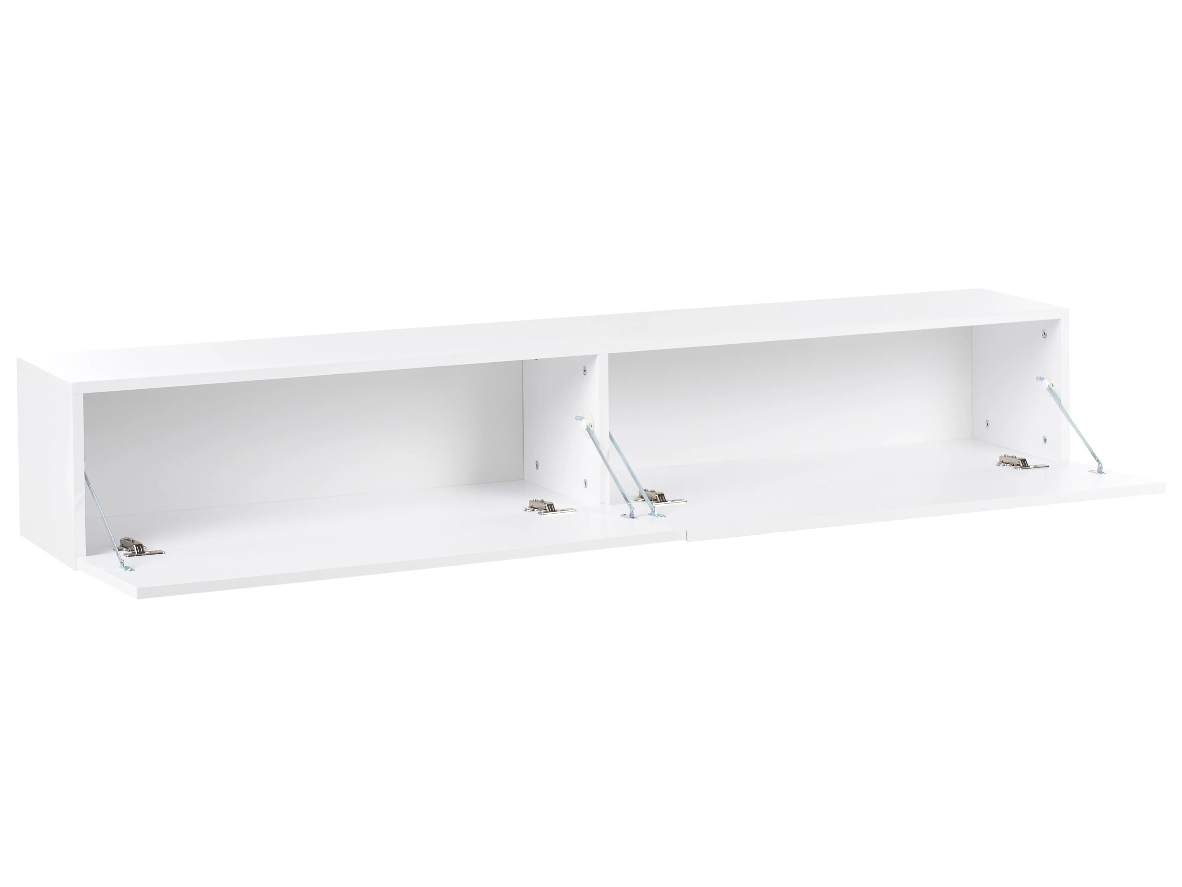 Wandgemonteerd tv-meubel GLADSTONE Wit