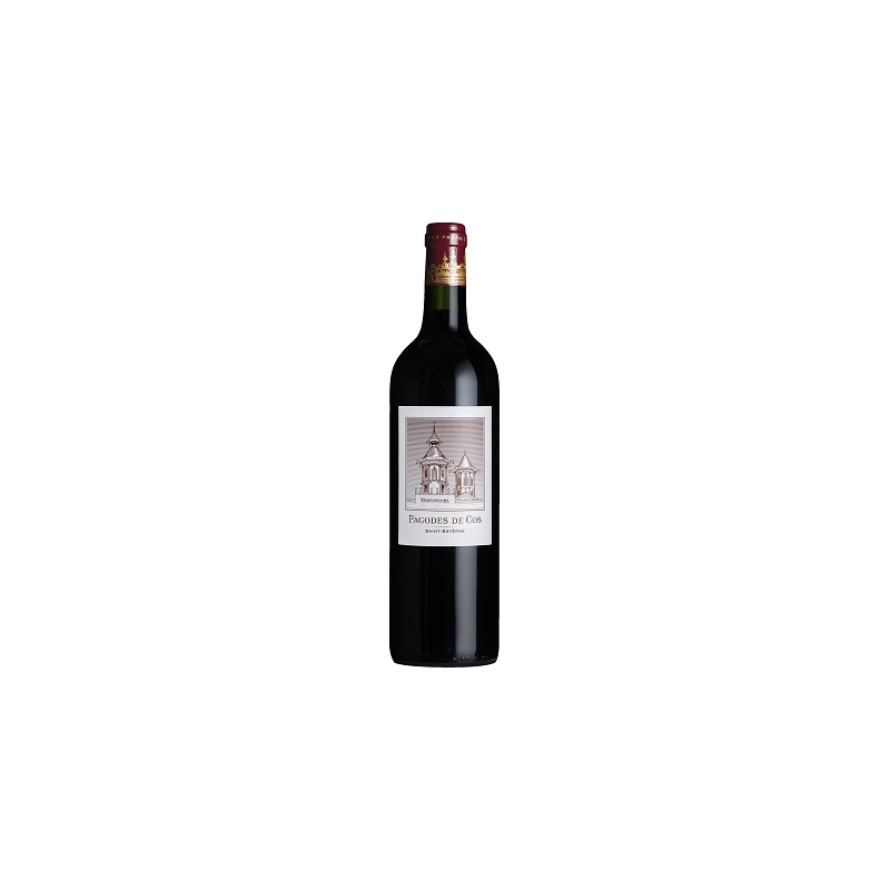 PAGODES DE COS 2022 - Saint-Estèphe - 2ème Vin - par Caisse bois de 6 bouteilles 75 cl