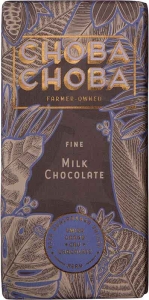 CHOBA CHOBA Schokoladen Tafel Fine Milk, 91 g