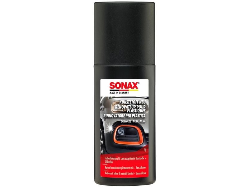 Sonax Kunststoff-Neu, schwarz/anthrazit, 100 ml Farbauffrischung, gegen ausgebleichte Kunststoffe