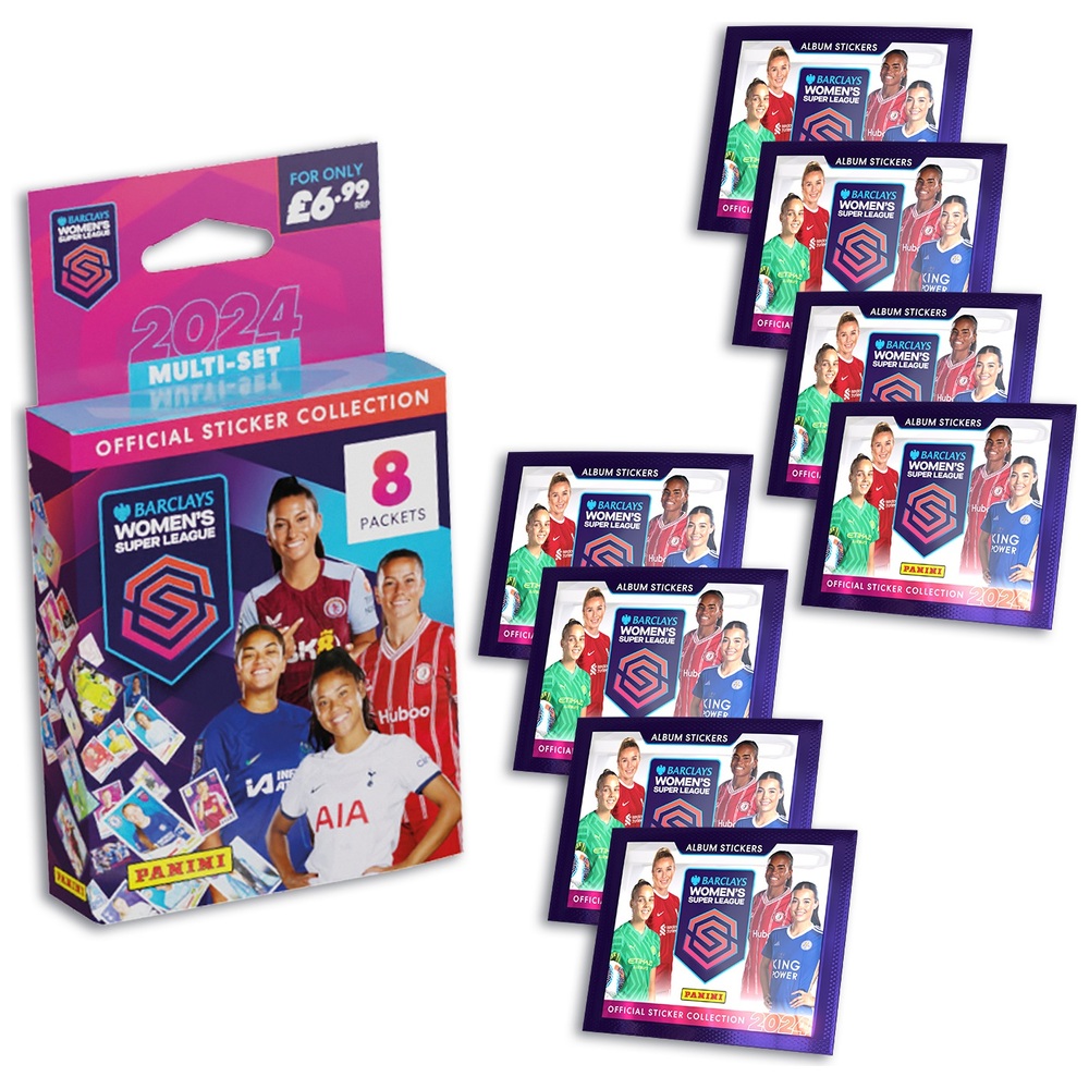 Panini Women's Super League 2023/24 Sticker-Kollektion Multiset