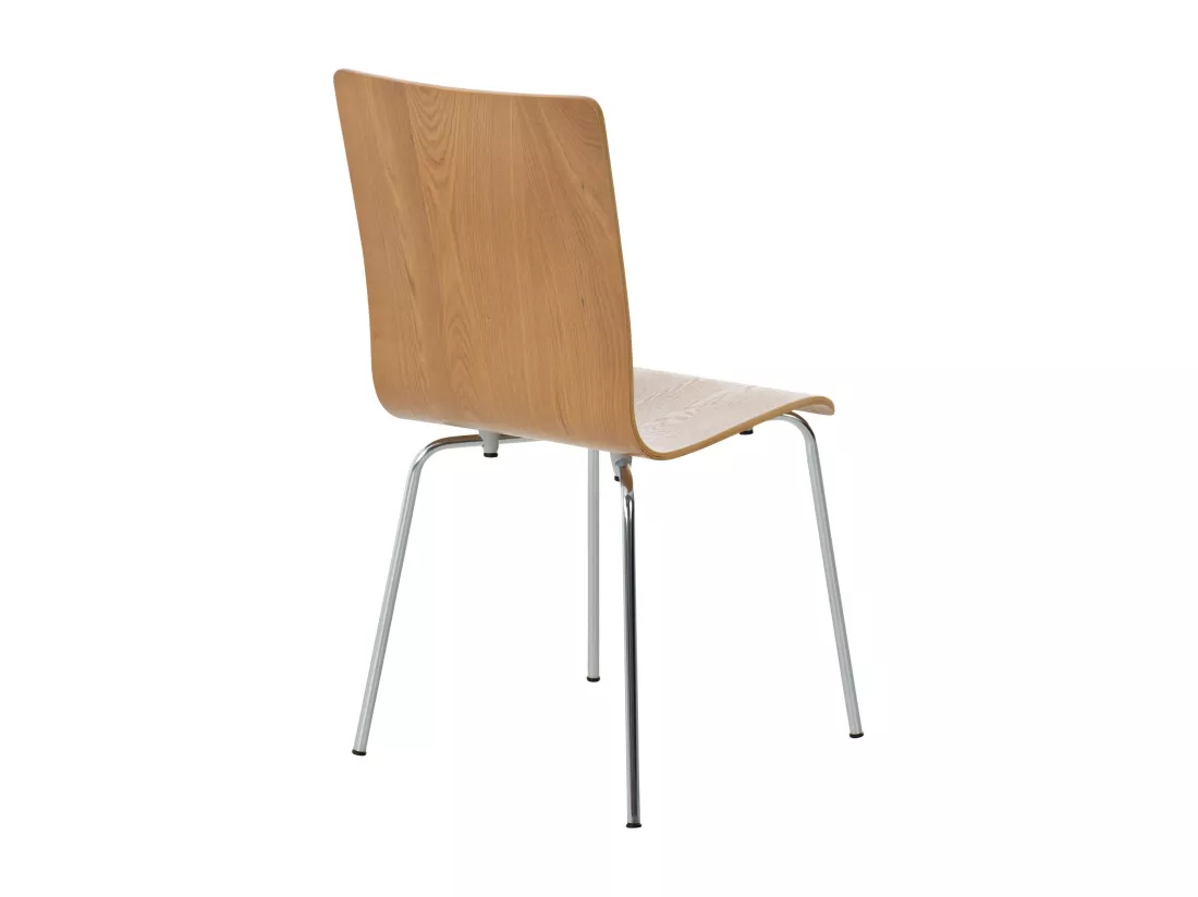 Lot de 8 Chaise de conférence - Bois & Antique - Chêne - PEPE